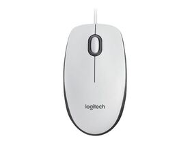 Miš žični Logitech M100 white