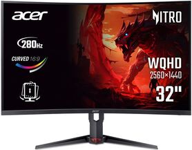 XZ323QUZ1bmiiprx 31.5/Curved/VA/2560x1440/280Hz/DP/HDMI/Audio/2Y