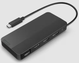 Lenovo USB C Dual Display Travel Dock bez adaptera