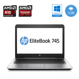 HP EliteBook 745 G4 SSD AMD Radeon grafika