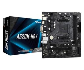 Asrock AMD AM4 A520M HDV