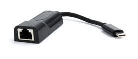 Gembird USB C Gigabit network adapter black