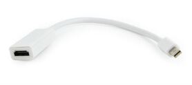 Gembird Mini DisplayPort to HDMI adapter cable white