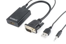 Gembird VGA to HDMI adapter cable 0 15m black