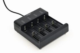 Gembird Fast Battery Charger Ni MH Li ion black