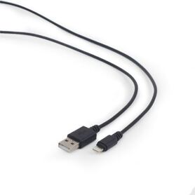 Gembird USB to 8 pin Lightning sync and charging cable black 1 m