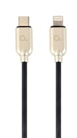 Gembird USB Type C to 8 pin charging and data cable 1 m black