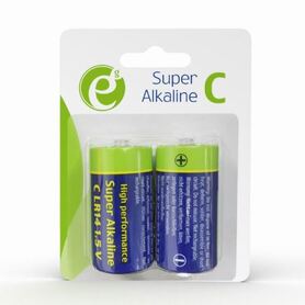 Gembird Alkaline C cell battery 2 pack