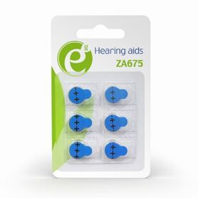 Gembird Button cell ZA675 6 pack