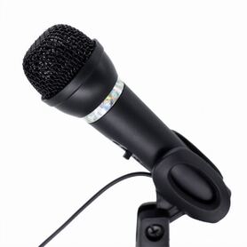 Gembird Condenser microphone with desk stand black