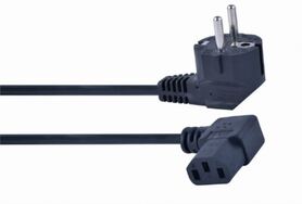 Gembird Power cord (right angled C13) VDE approved 1 8m