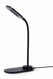 Gembird Desk lamp with wireless charger black