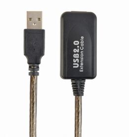 Gembird Active USB 2.0 extension cable 10 m black