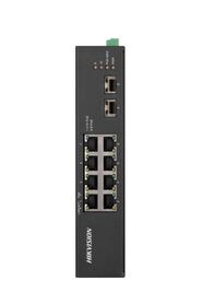 HikVision 8 Port GbE RJ45 PoE (110W) 2 x 1G SFP Unmanaged Harsh POE Switch