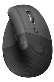 Logitech Lift Vertical Ergonomic Wireless Mouse for Business right Black
