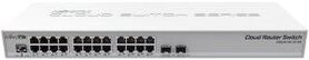 MikroTik Cloud Router Switch 24xGbE 2xSFP cage