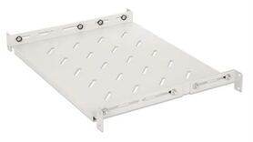 Intellinet 19 Shelf with Variable Rails for Fixed Mounting Shelf Depth 350 mm Gray