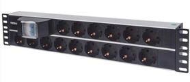 Intellinet 19 2U Rackmount 15 Output Power Distribution Unit (PDU)