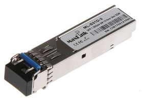 MaxLink 1.25G SFP optical HP module SM 1310nm 3km 2x LC connector DDM HP compatible