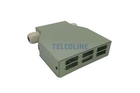 NFO Patch Panel DIN Rail 6x SC Duplex