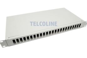 NFO Patch Panel 1U 19 24x SC Duplex Closed 1 tray