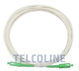 NFO Patch cord SC APC SC APC Singlemode 9 125 G.657B3 Simplex 2m LSZH White