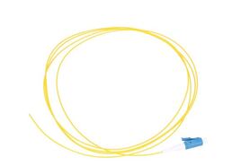 NFO Fiber optic pigtail LC UPC SM G.652D 900um 1 5m