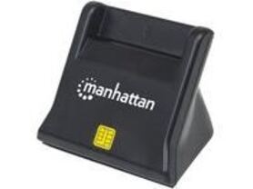 Manhattan Smart Card Reader USB external Black