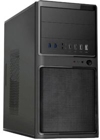 NaviaTec 6812 2U34U2 mATX Mid Tower PC Case 2x USB3.0 4x USB 2.0 No PSU