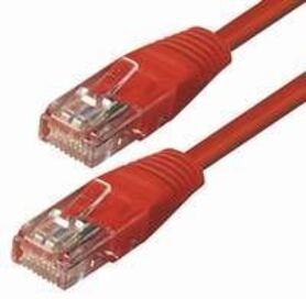 NaviaTec Cat5e UTP Patch Cable 0 5m red