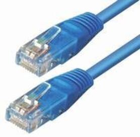 NaviaTec Cat5e UTP Patch Cable 10m blue