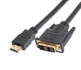 NaviaTec Monitor Cable DVI HDMI 2m