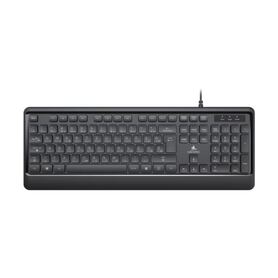 NaviaTec K105 USB Wired Keyboard 104 keys HR layout