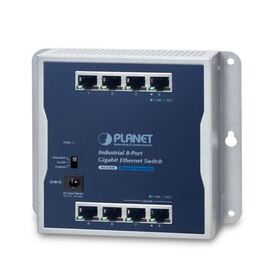Planet Flat type Industrial 8 Port 10 100 1000T Wall mounted Gigabit Ethernet Switch