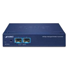 Planet Industrial 2 Port 10G 1GBASE X SFP Managed Media Converter