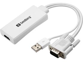Sandberg VGA Audio to HDMI Converter