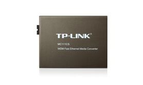 TP Link WDM BiDi 100Mbps RJ45 to Optical (SC SM) 20km 1550nm Tx Media Converter