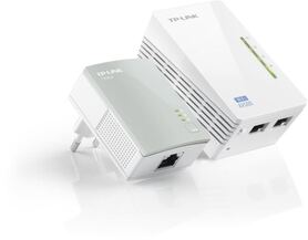 TP Link 300Mbps AV600 WiFi Powerline Extender Starter Kit