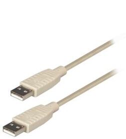 Transmedia USB 2.0 AA 3m beige