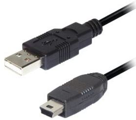 Transmedia USB A to 5 pin mini Kabel 0 3m