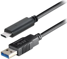 Transmedia USB type C plug USB 3.1 type A plug 1 0 m