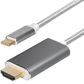 Transmedia USB type C plug HDMI plug 1 5m