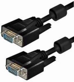 Transmedia VGA Monitor Cable 1 8m Black