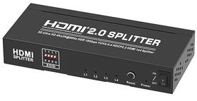 Transmedia 4K HDMI 2.0 Splitter 1 input 4 output
