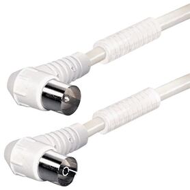 Transmedia Connecting Cable IEC plug angle IEC jack angle 1 0 m