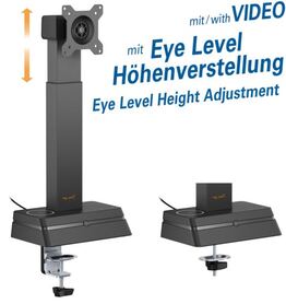 Transmedia Monitor mount with eye level height adjustment