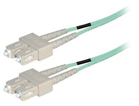 Transmedia Fibre optic MM OM4 Duplex Patch cable SC SC 15m