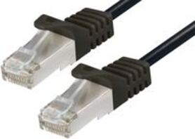 Transmedia CAT6a SFTP Patch Cable 3 0m black