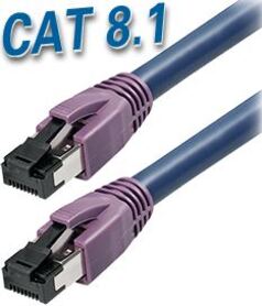 Transmedia Cat 8.1 SFTP Kabel 10 0M dark blue