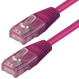 Transmedia Cat.5e UTP Kabel 50m Pink